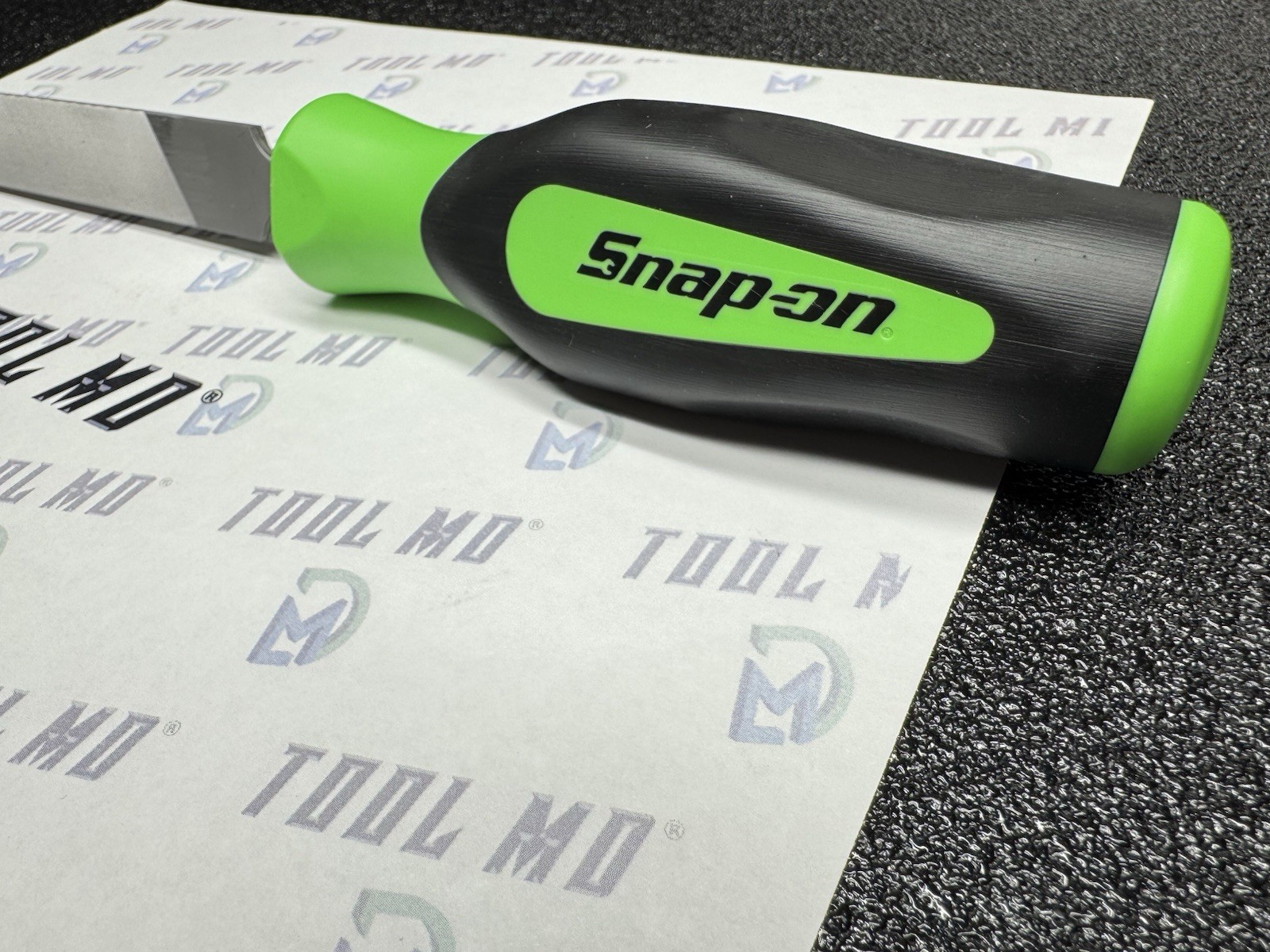 Snap-on Tools NEW GREEN Soft Grip Flat 8” Length Blade Mill File SGHF615B 8MA