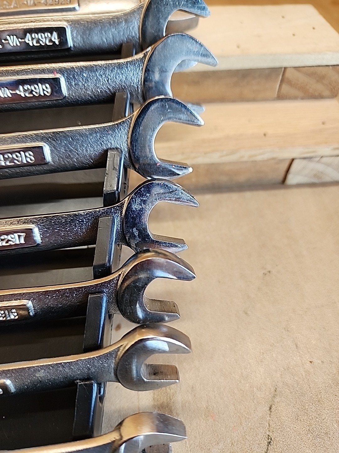 Craftsman Metric Combination Wrench Set 12pt VA Series 10pc 8 – 17mm USA NO RACK