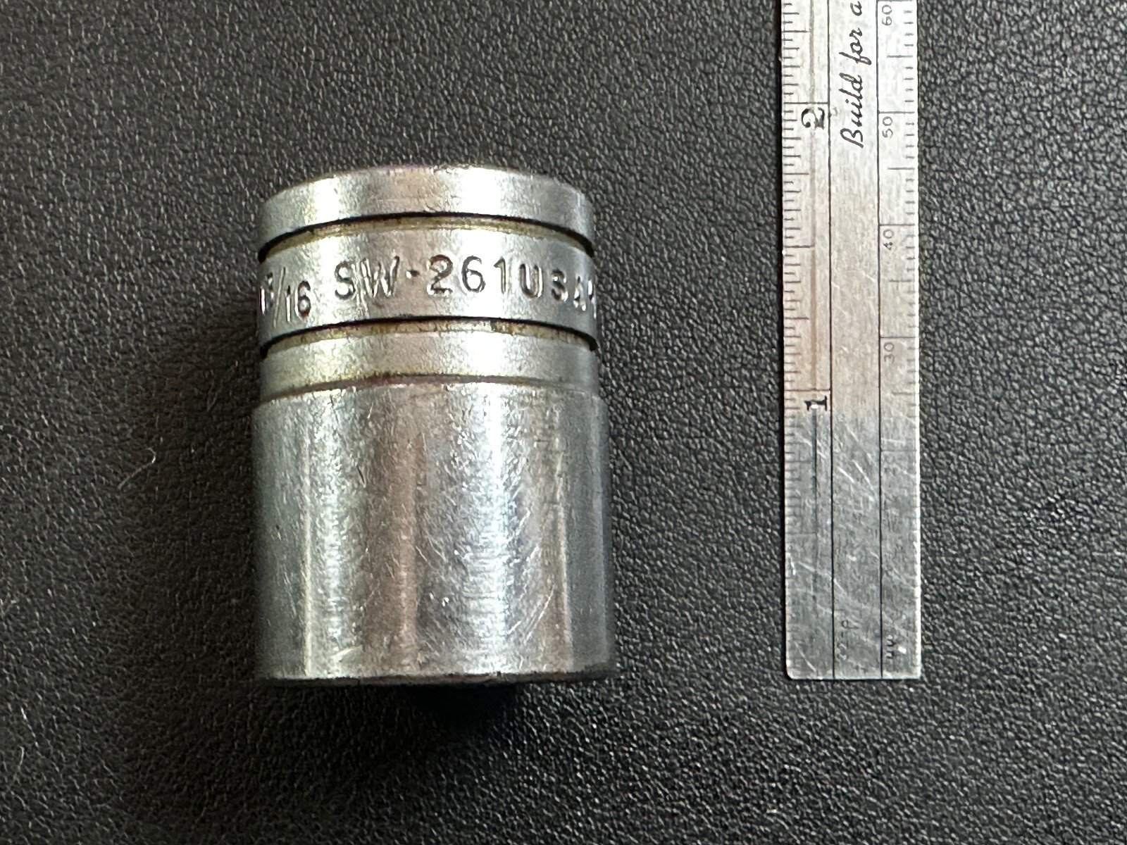 SNAP ON SW261 1/2″ Drive 12-Point SAE 13/16″ Flank Drive® Shallow Socket USA