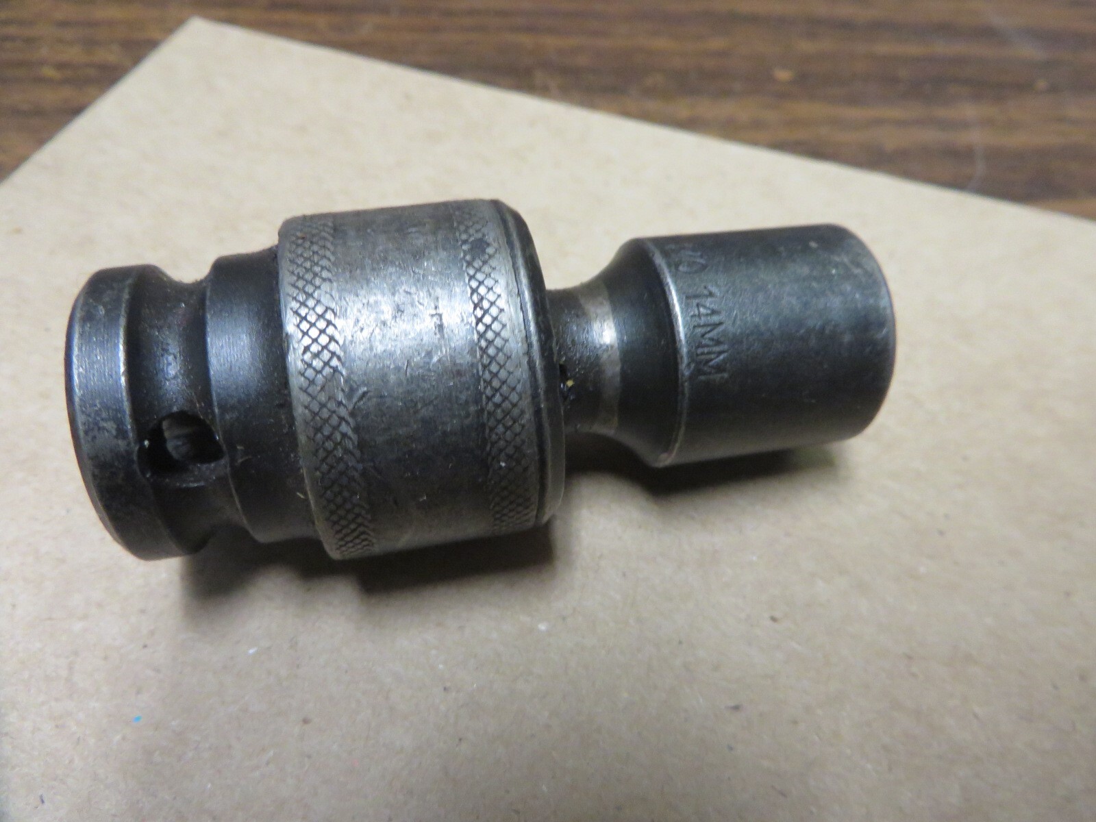 Olsa Tools CR-MO IMPACT SWIVEL 6 POINT 14mm SHORT SOCKET 1/2″ DRIVE