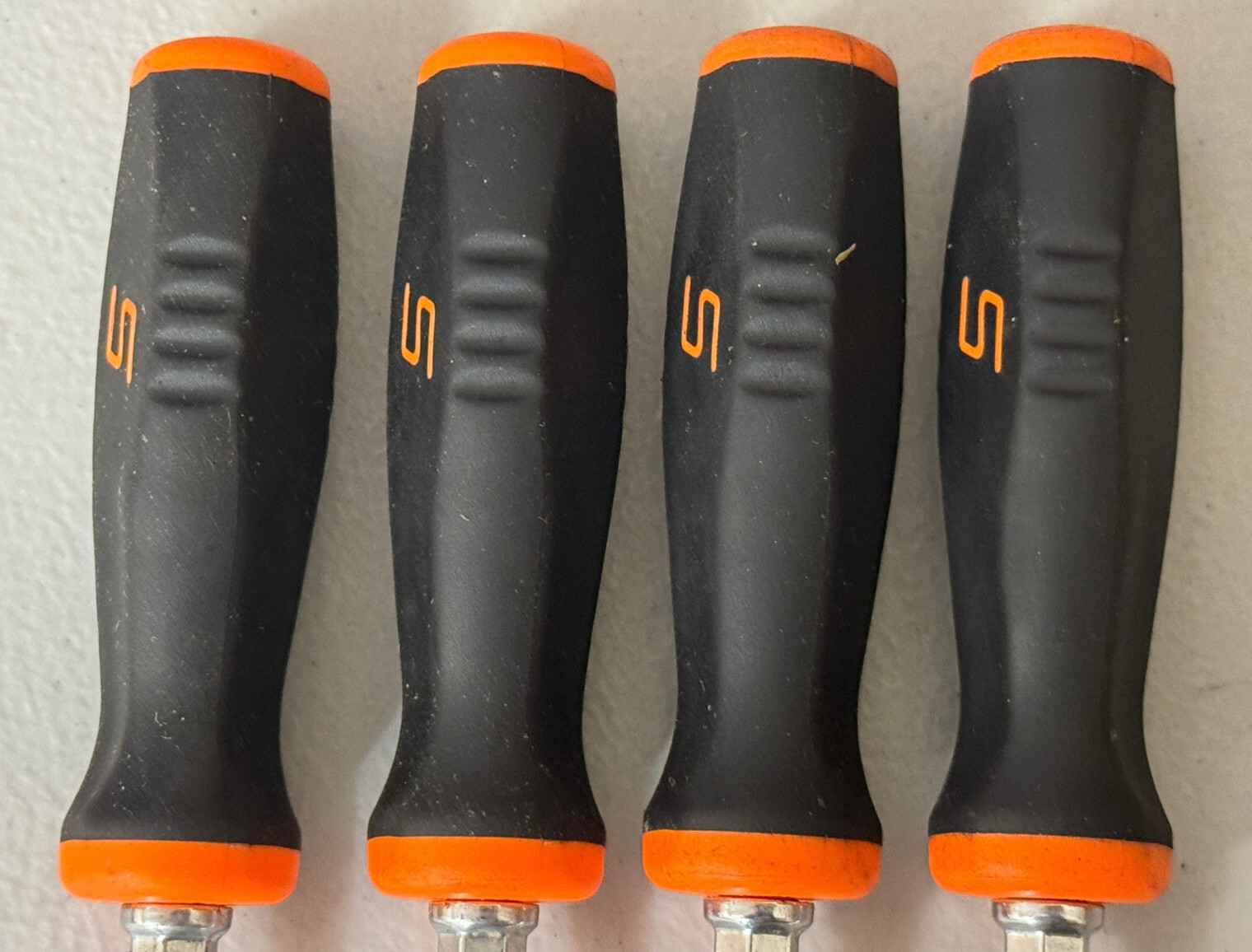Snap-on SGTX40O Mini TORX® Soft Grip Screwdriver Set T8, T10, T15 & T20 Mint