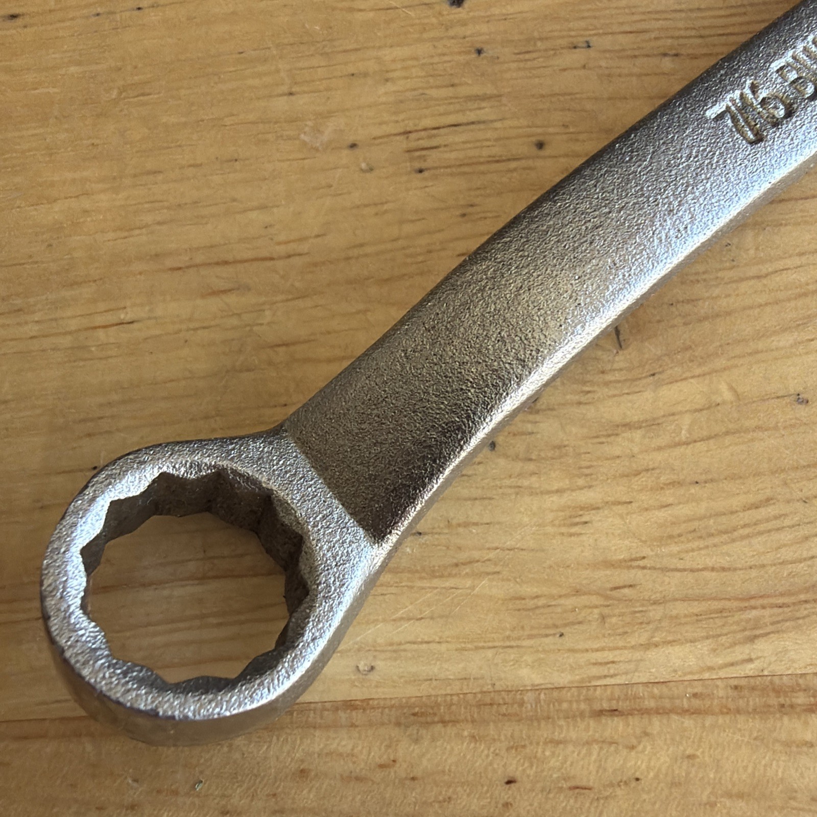 Blackhawk Tools 3/8″ x 7/16″ Short Stubby Box End Wrench 12 Point BW-1402 USA