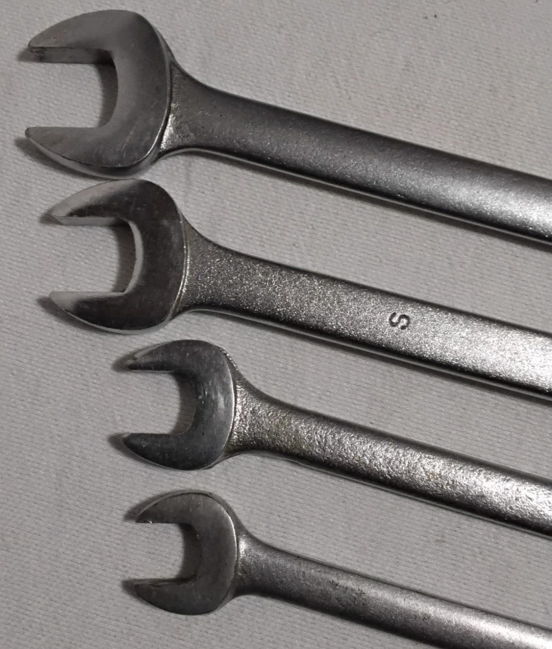 (4) Proto Challenger SAE Combination Wrench Set LOT 6116 6118 6122 6124 USA