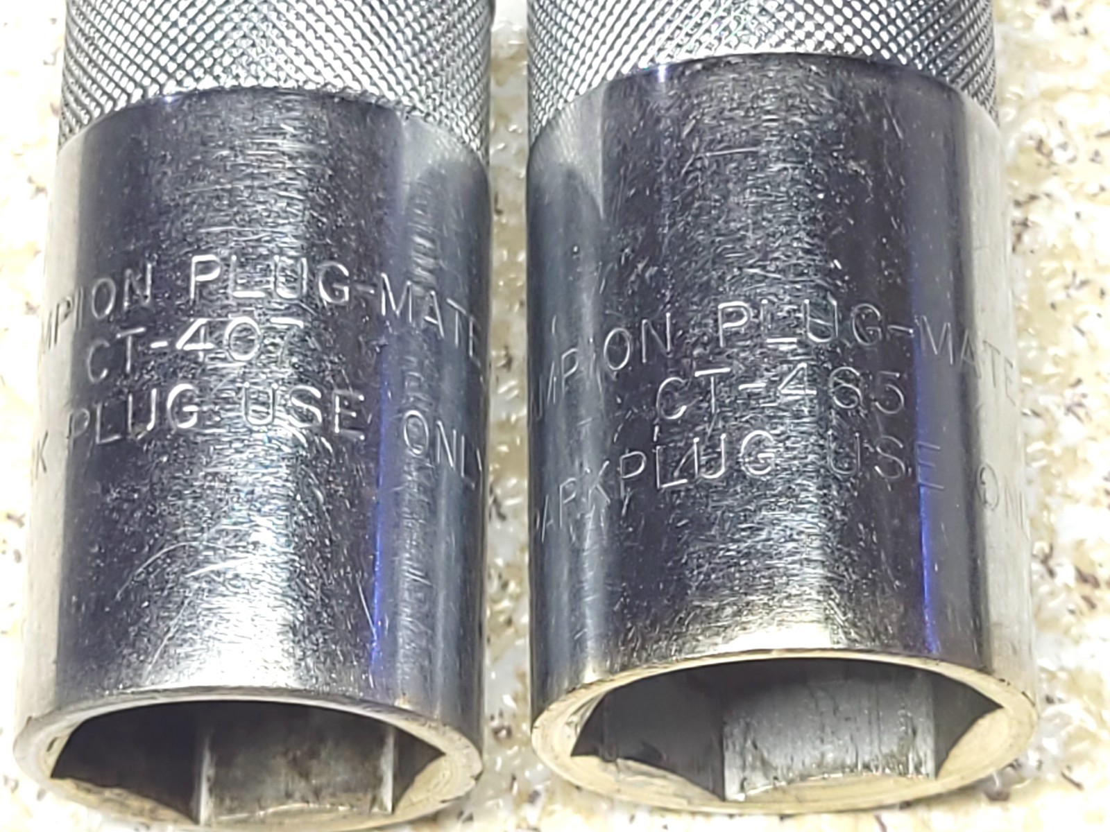 Two Champion Plug Master Ratchets CT405 & CT451 USA 🇺🇸 3/8 Dr Nice!