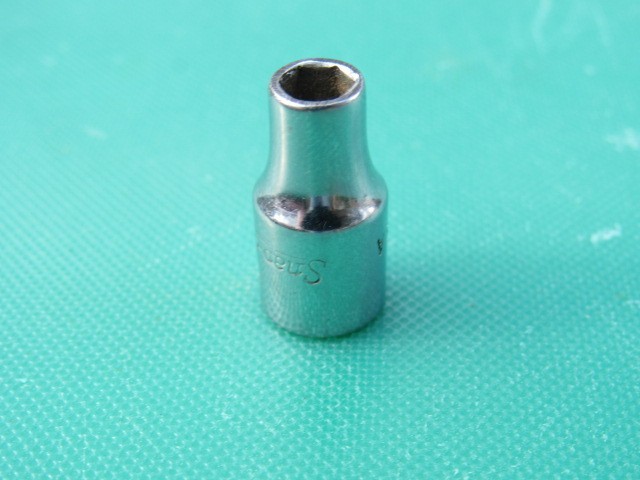 SNAP ON 3/16″ TM6 1/4″ DRIVE SAE 6 POINT SHALLOW UNDERLINE SOCKET TM 6 3/16 IN