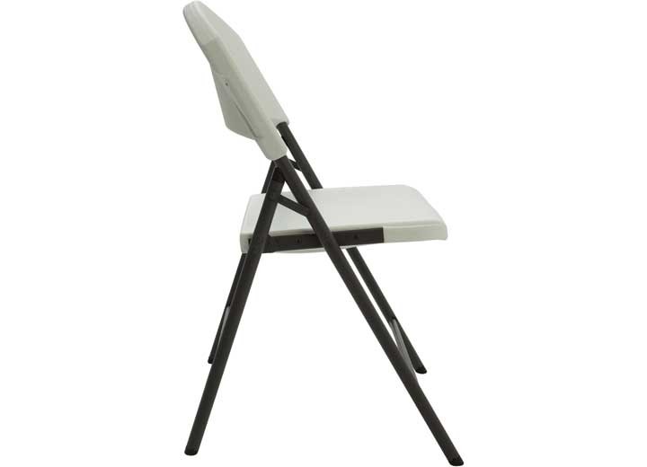 Lifetime 42810G 2810 Light Commercial Folding Chair – White Granite