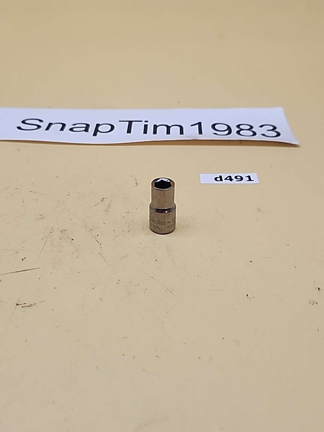Craftsman 1/4in. 6 Point 1/4″ Drive Socket G2-43493 USA