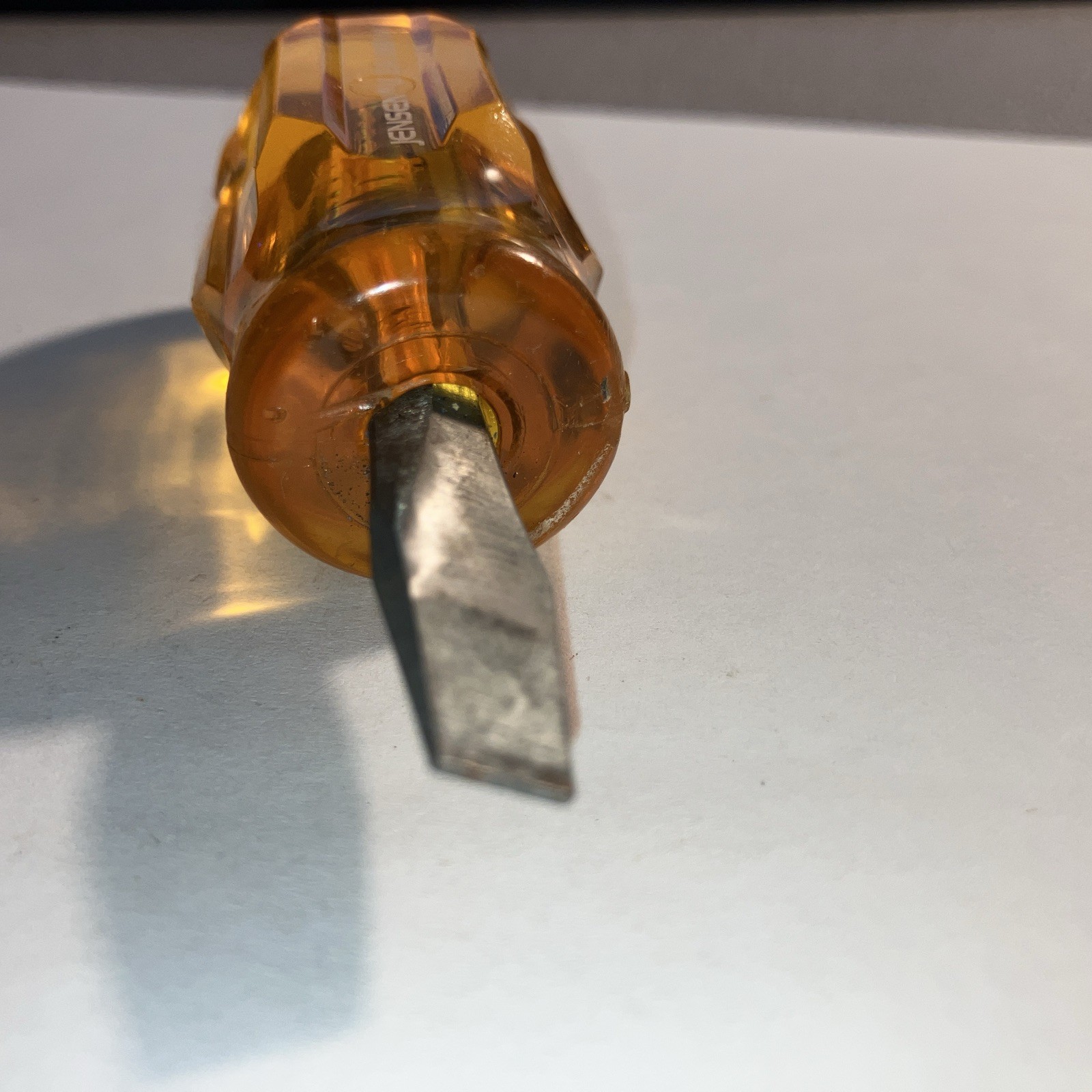 Jensen Stubby 1/4″ Flat Slotted Head Screwdriver 36B141 Made In USA