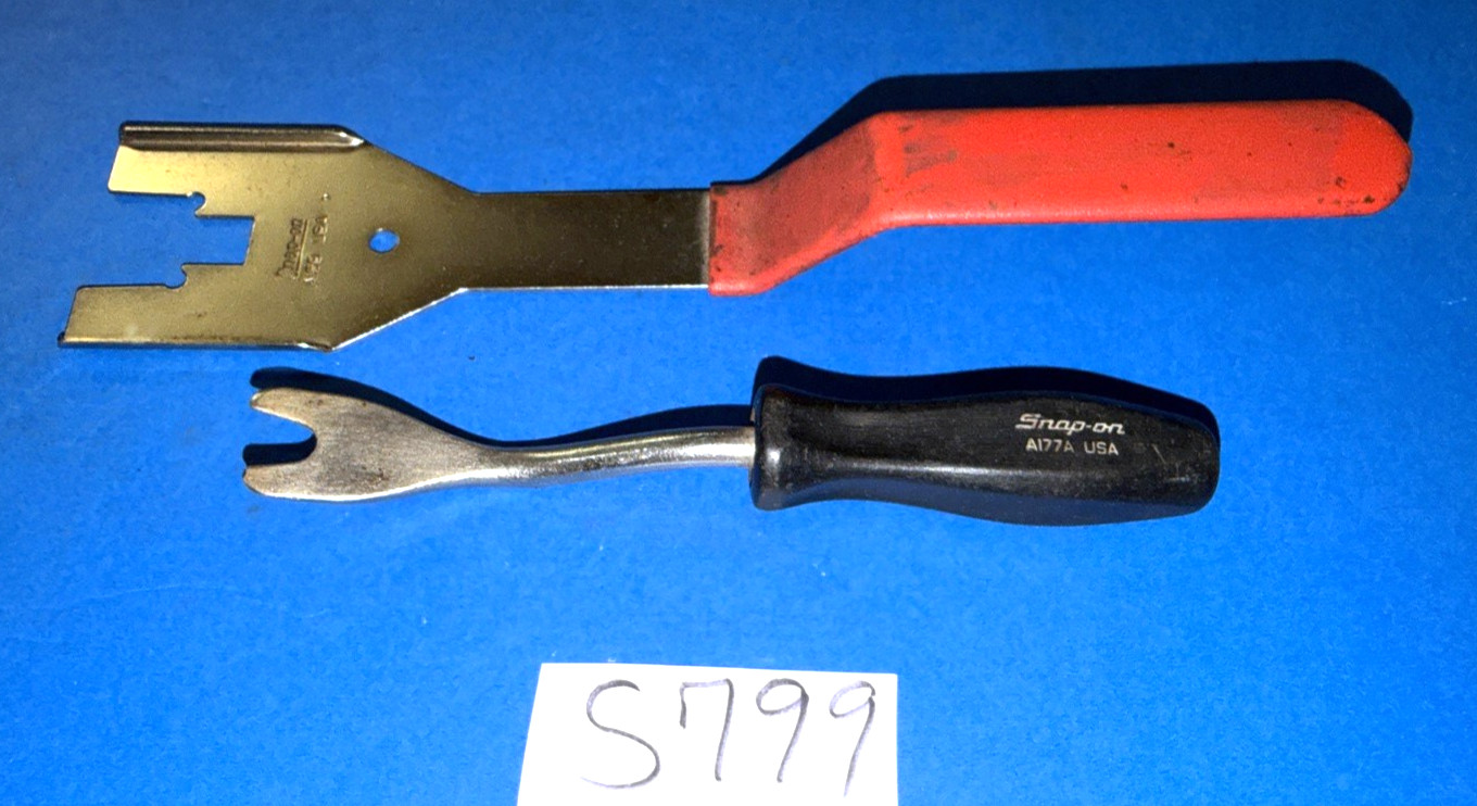 SNAP-ON TOOLS 2 PIECE DOOR HANDLE TOOL & TRIM PAD REMOVER
