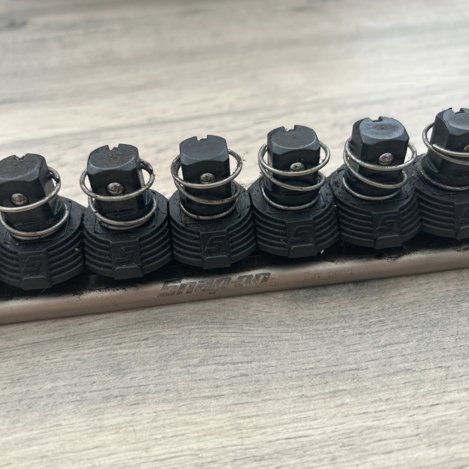 Snap-On 1/2 Quick Release Socket Rail Needs Refurb Read Description