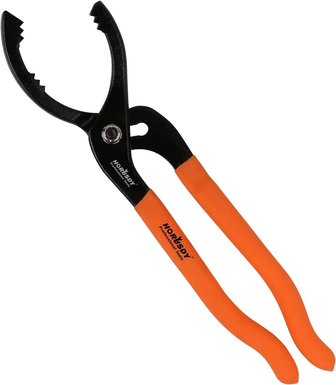 Heavy-Duty 12″ Oil Filter Pliers – Perfect for 64-118mm Filters, Non-Slip Grip