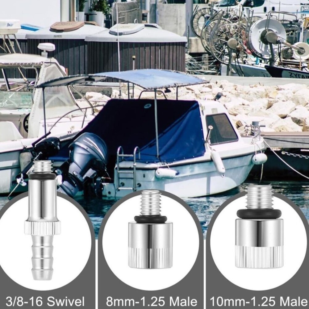 Oil Pump Adapter Pump Adapter Kit Multiple Adapter Sizes Compact 6-Piece Set