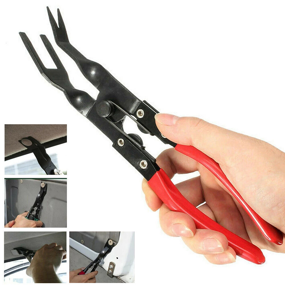 5pcs Car Trim Clip Removal Repair Door Panel Retainer Remover Pliers Tool Set US