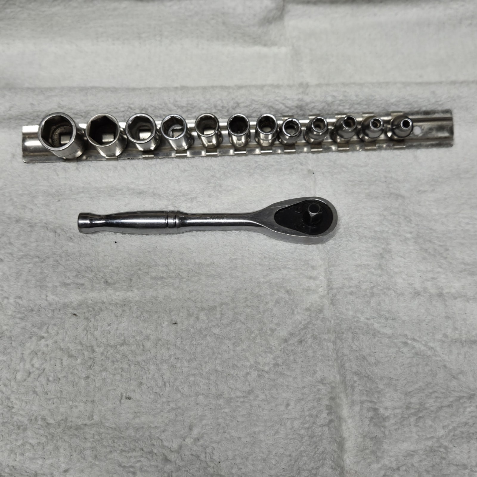 Matco Silver Eagle USA ¼» Drive Socket Set Gearwrench 84 Tooth Ratchet 81011F