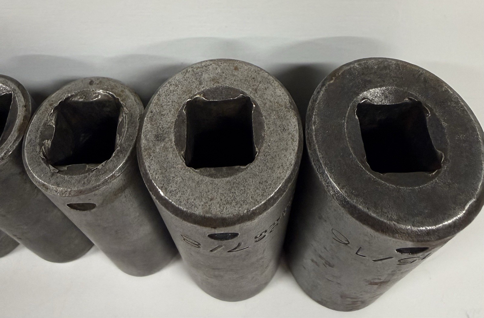 6 Proto Professional Deep Impact Socket 1/2 Drive 12 Pt Point 7/16” to 15/16”