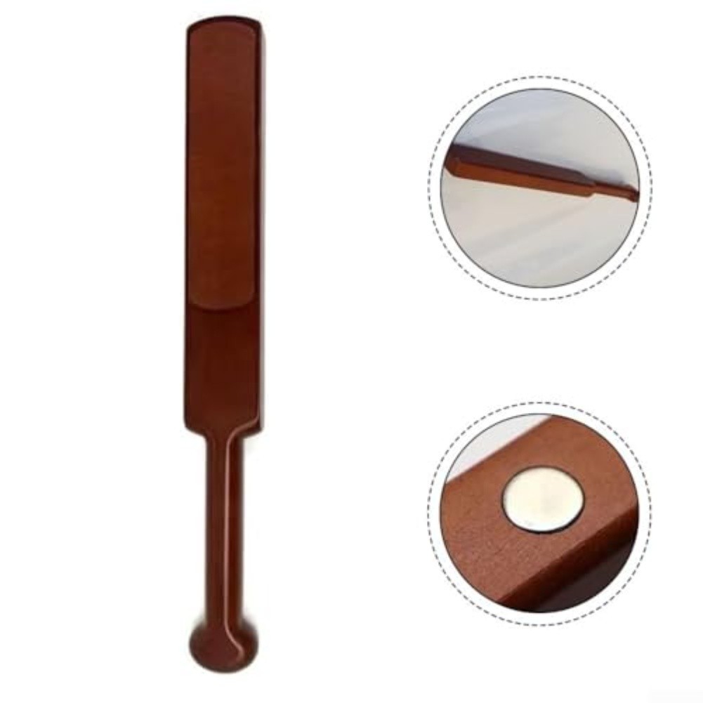 Vehicle Paintless Dent Repair Tool Hardened Wood Paddle 350mm Long Handle