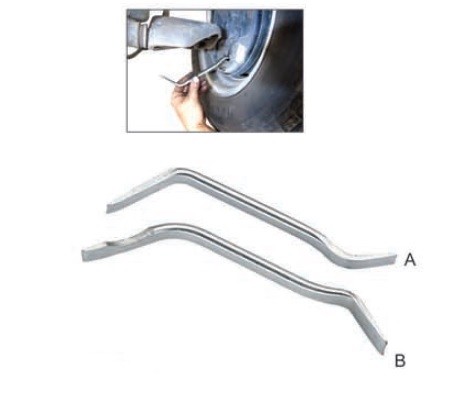 JTC 2 PCS BRAKE SPOONS 220MM AND 250MM, JTC Tools # 4877