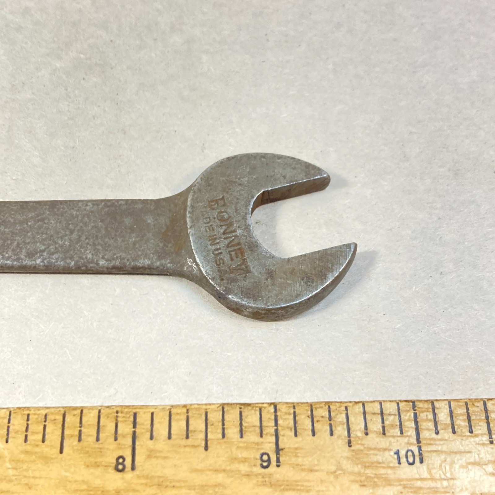 Vintage Bonney Wrench 5/8″-9/16″ Open End #1727 USA