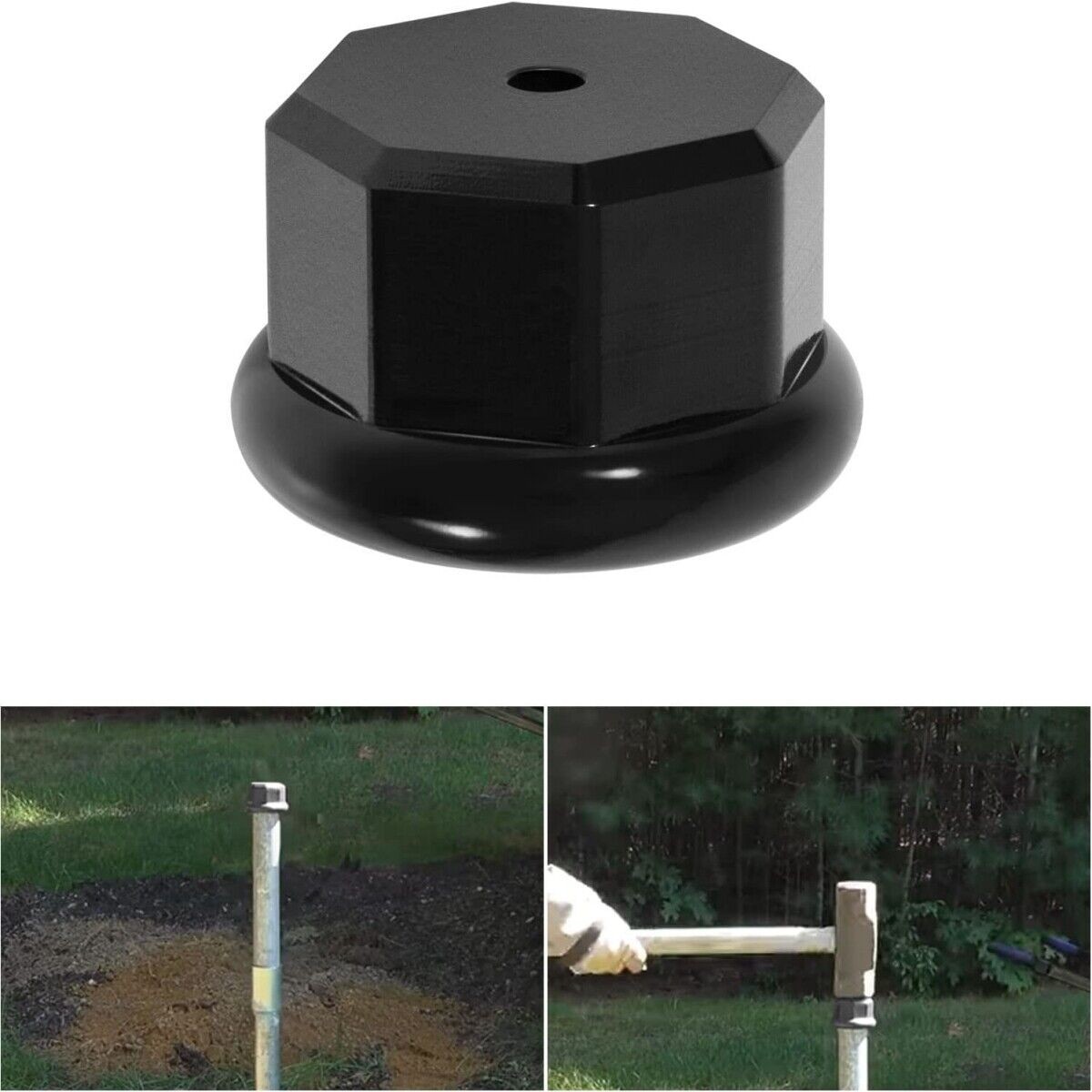1695 1-1/4 In Malleable Point Well Drive Cap for Drive Well Points, DRCAP 125