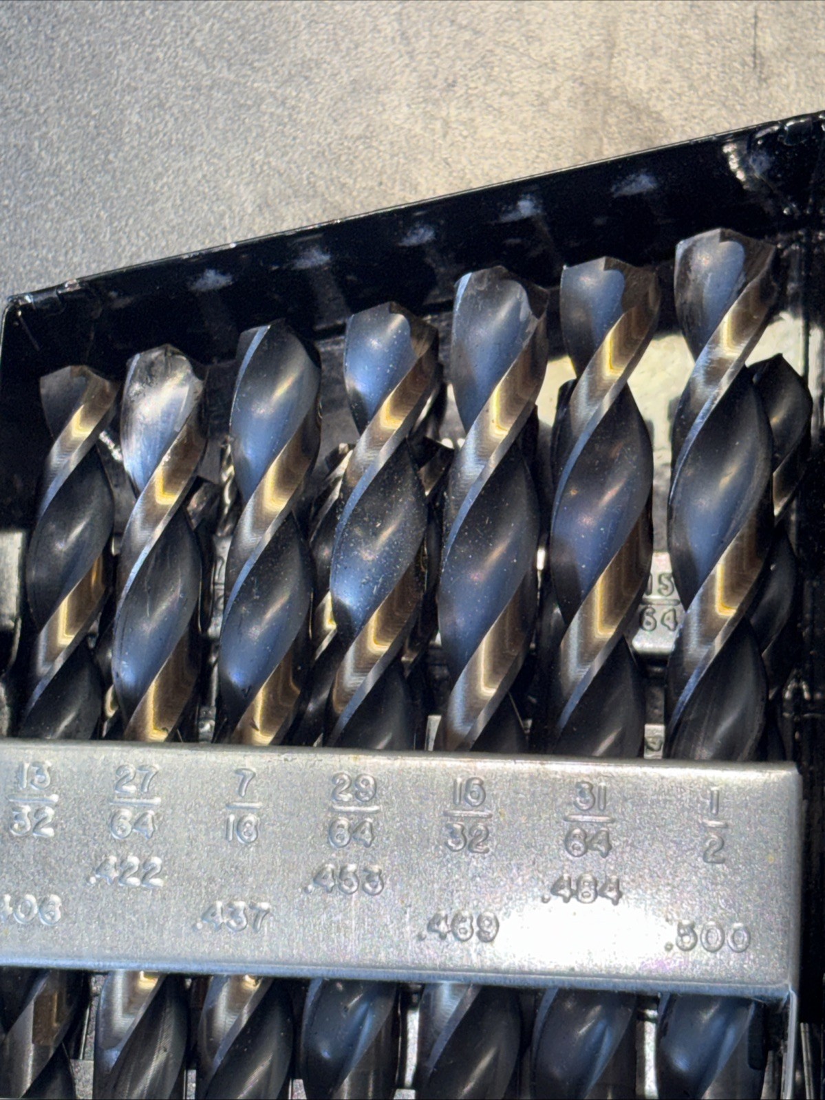 Snap-On 29 Piece HIGHSPEED Thunder But Set Missing Some Smaller Bits