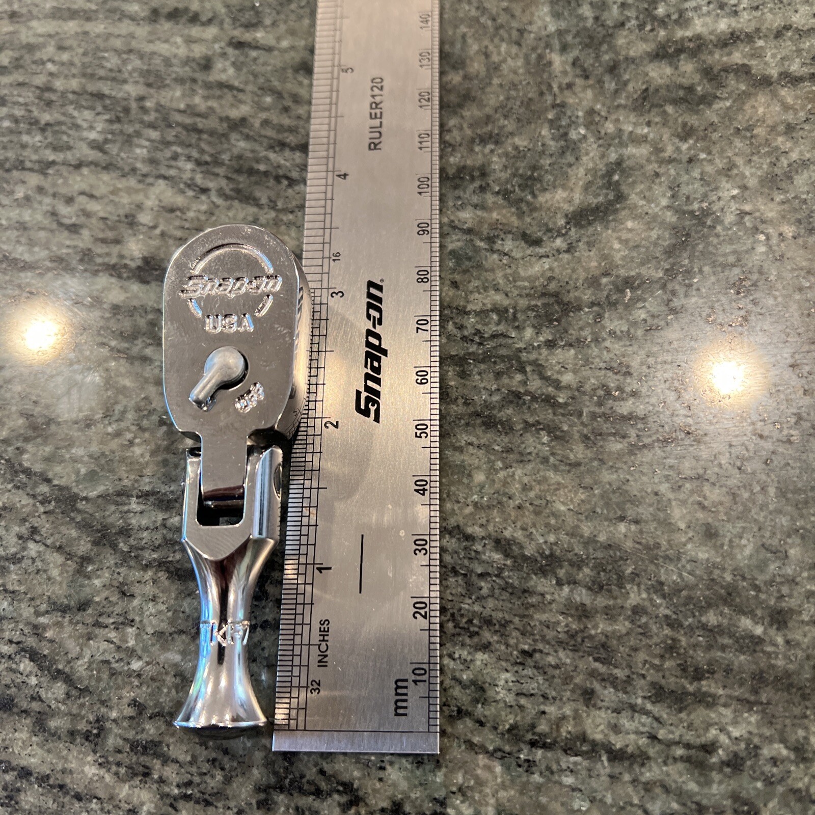 Snap On-™️ New TKF72 Stubby Flex Head Ratchet 1/4” Drive