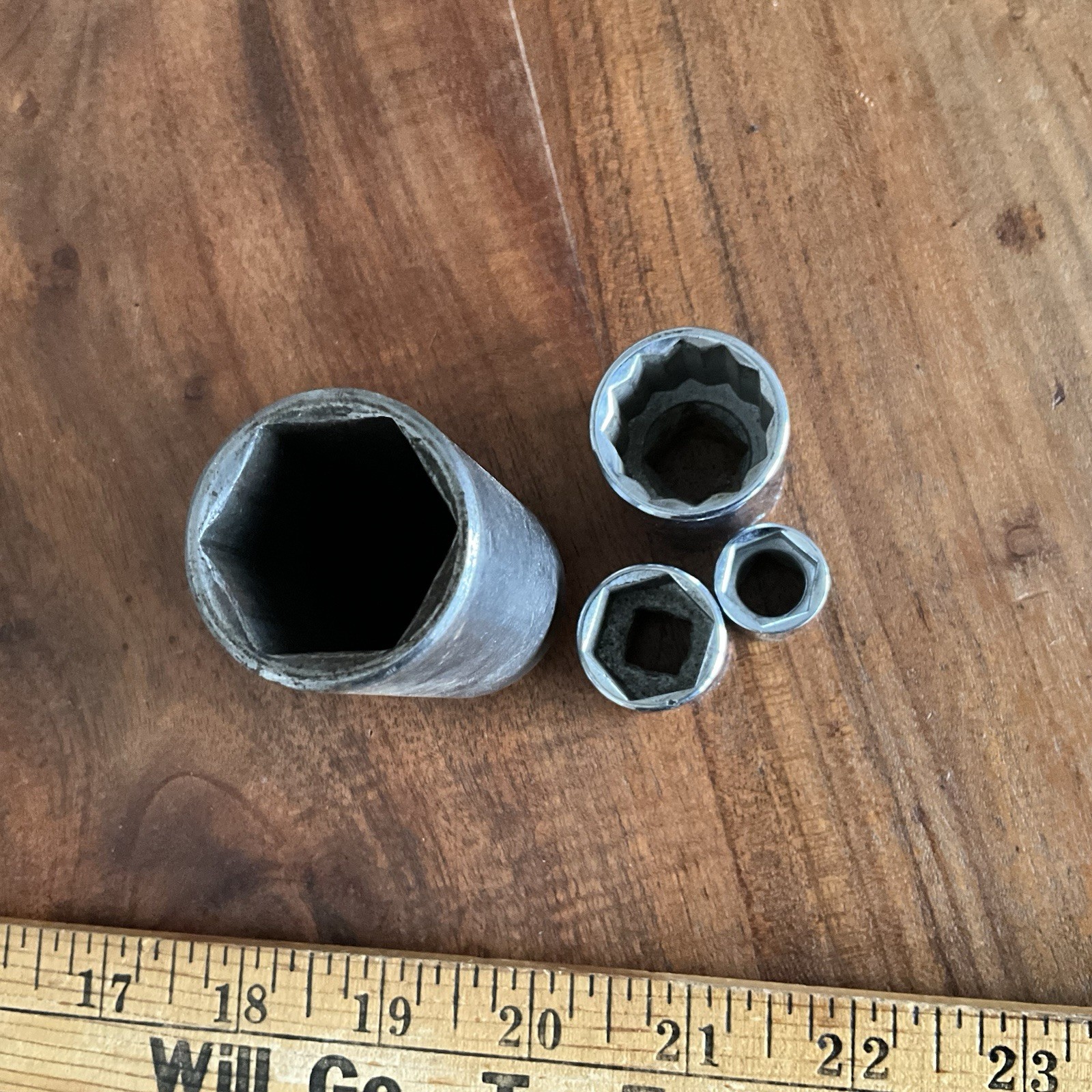 Vintage Napa Socket Lot of 4 Made in the USA