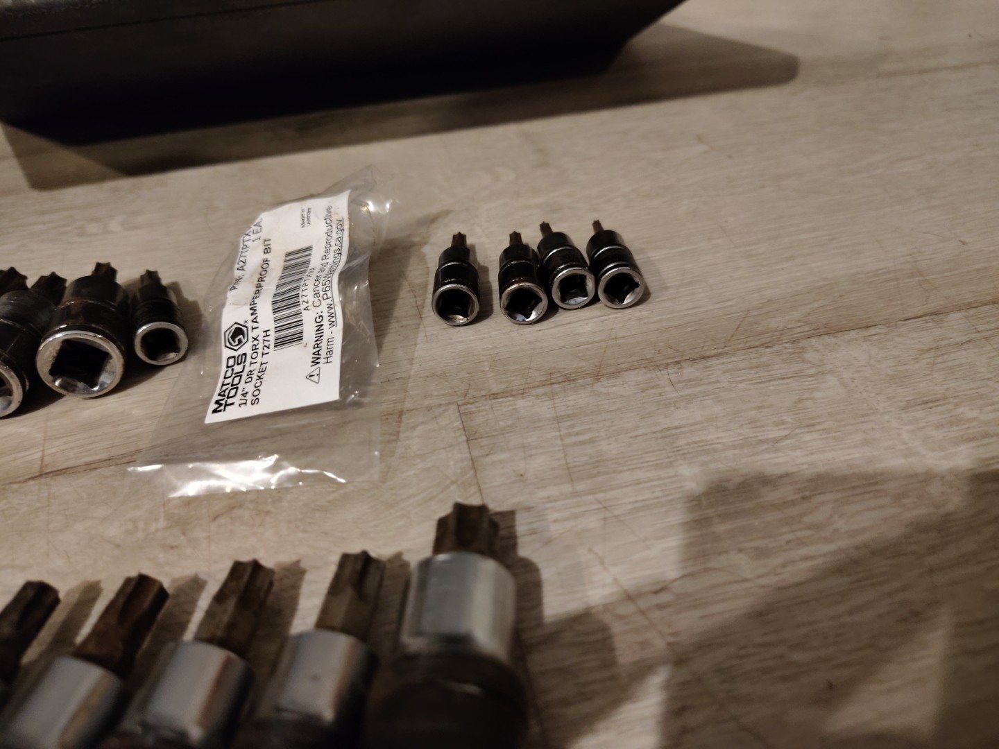 Silver Eagle By Matco Tools 23pc Torx & Tamper Torx Socket Set Complete New T27H