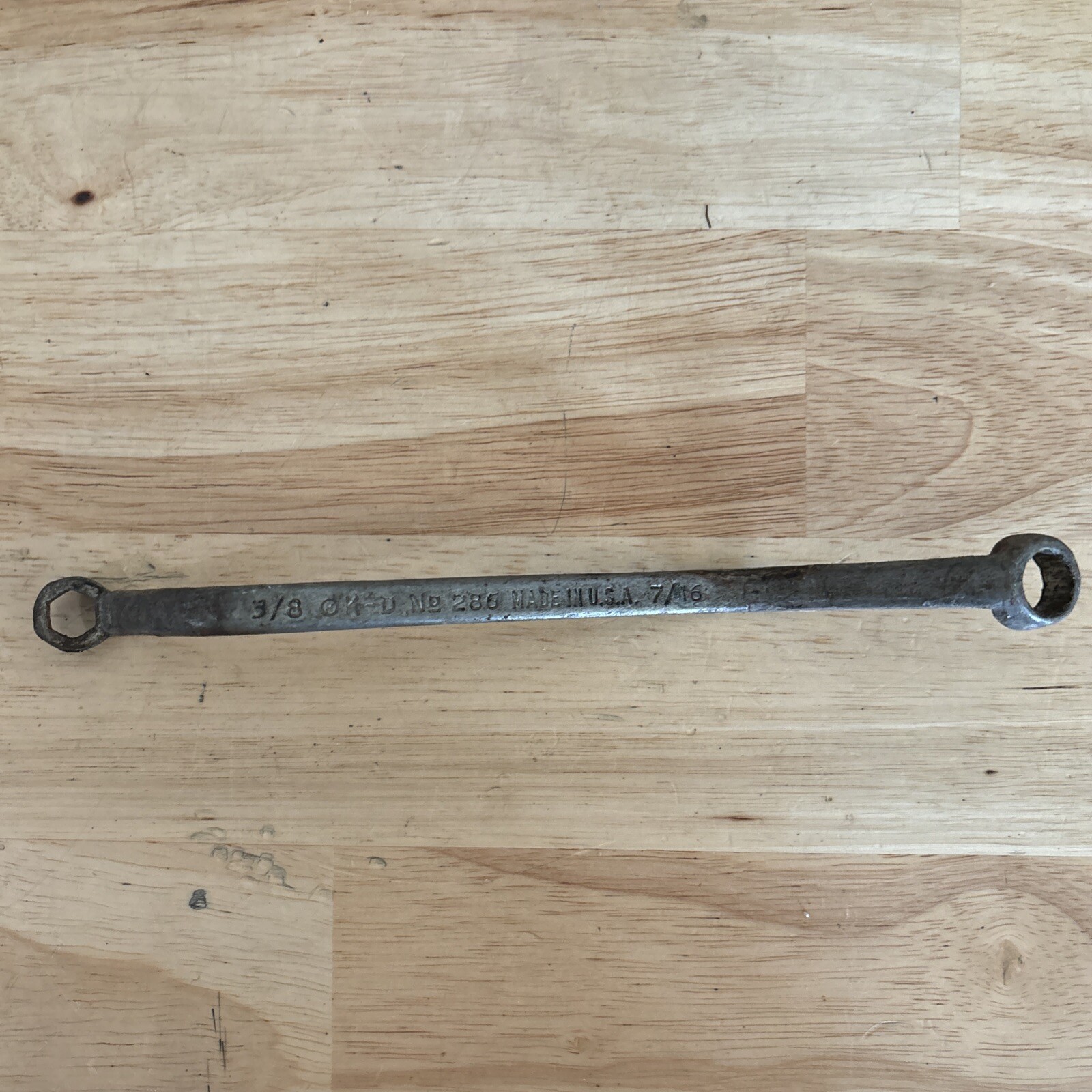 KD Tools 3/8” x 7/16” Deep Offset Brake Bleeder Box Wrench Tool 6pt 12pt 286 USA