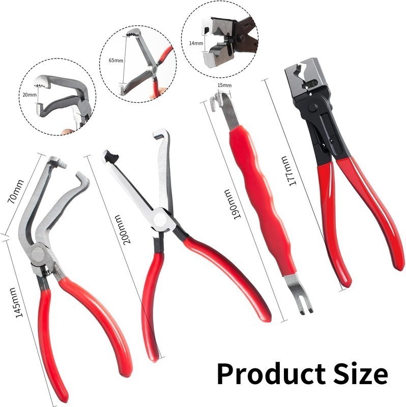 Electrical Disconnect Pliers Connector Separator Terminal Plug Removal Tool Kit