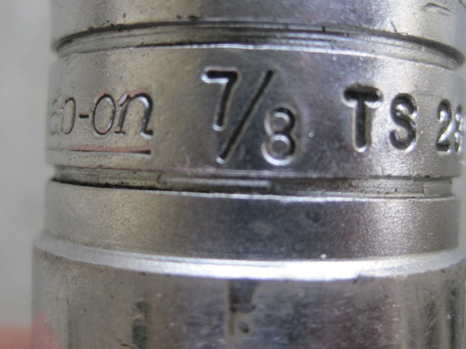Snap On Tools TS281 6-Point 7/8″ SAE 1/2″-drive Deep Socket Made In USA