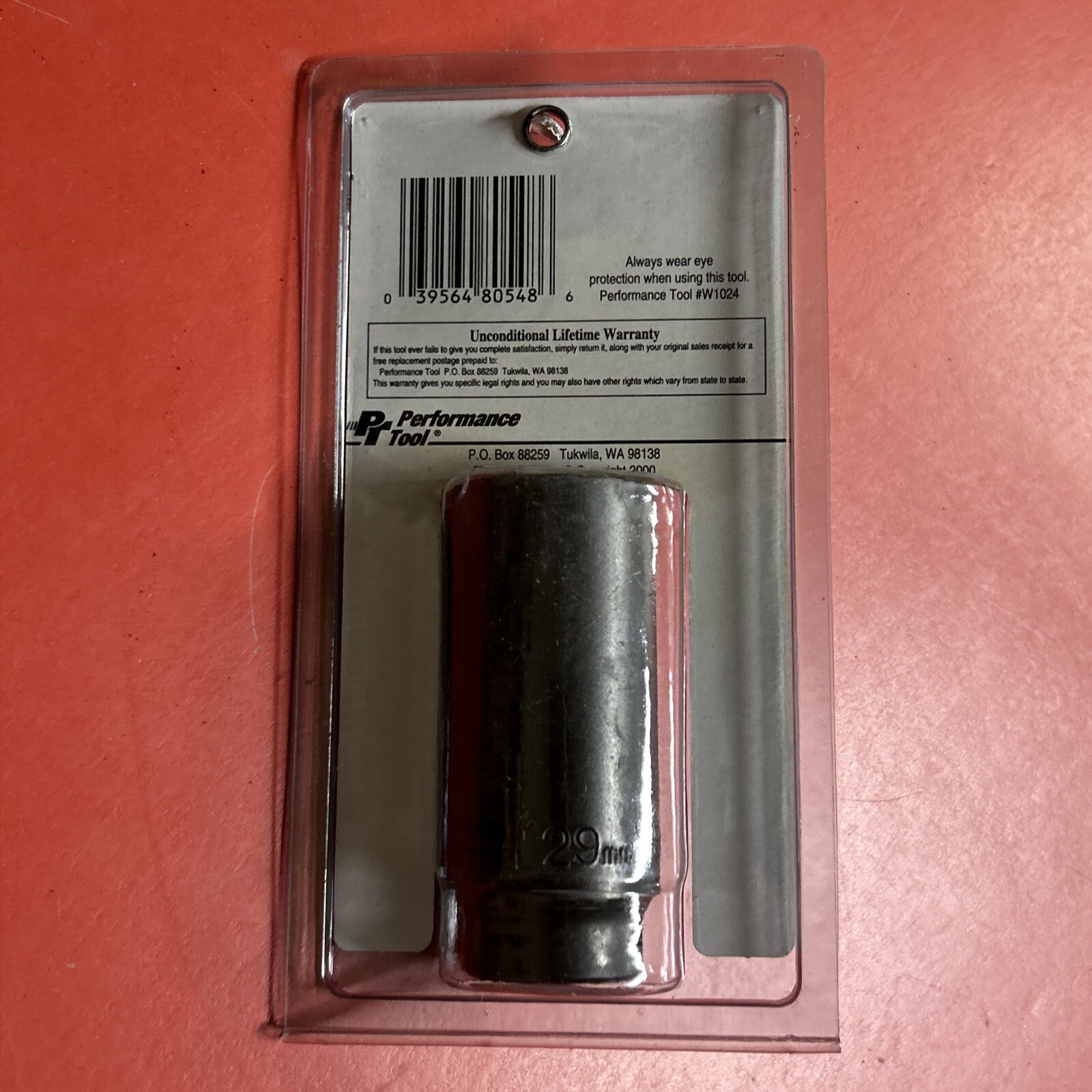 Performance W80548 29mm Front Wheel Drive Axle Nut Socket, 1/2″ Drive Impact