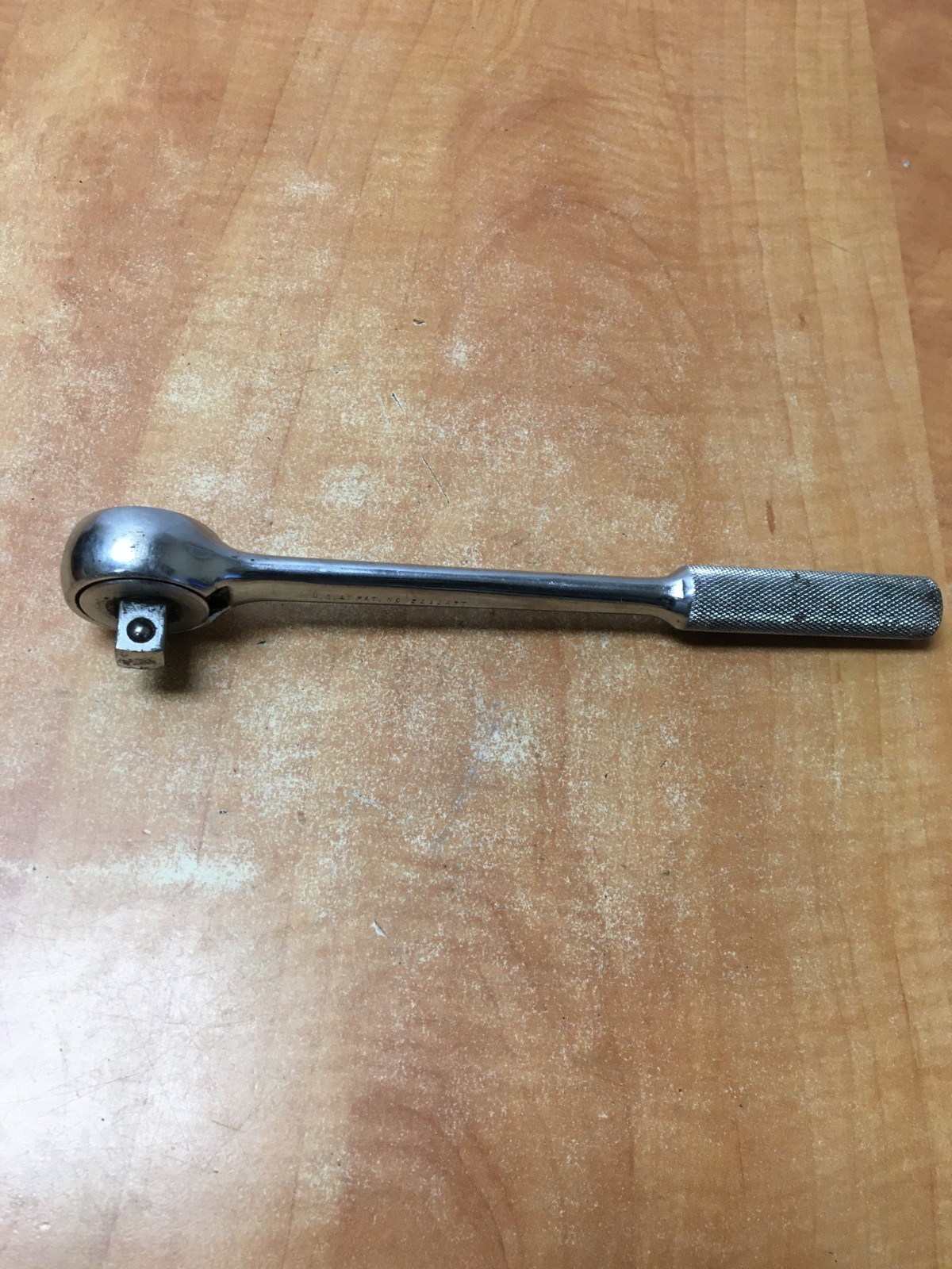 S-K Tools 1/2″ Drive Ratchet 42470 Wrench Knurled Handle Made In USA 10”