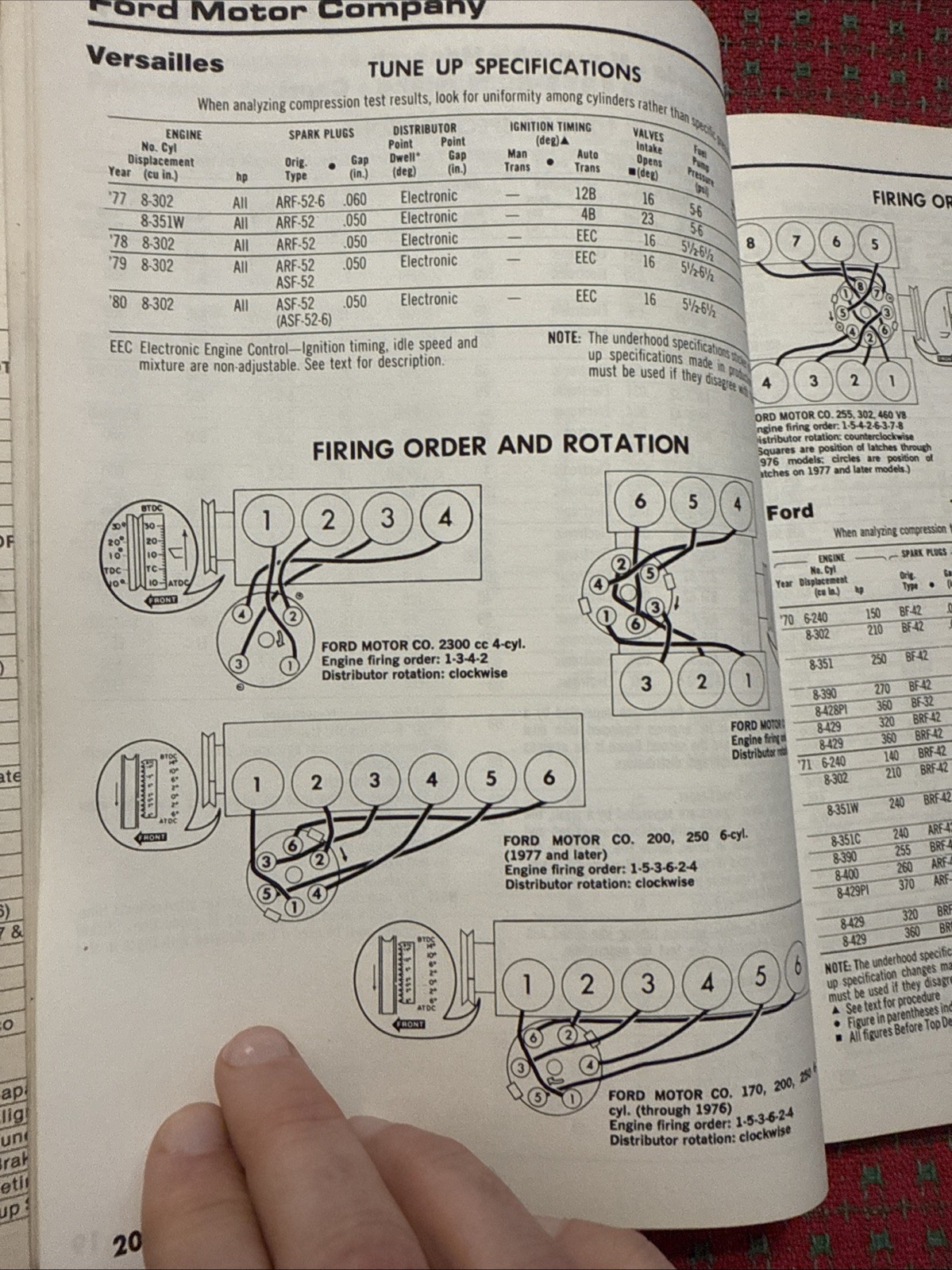Vintage MAC TOOLS Ignition Tune Up Specifications Manual 🇺🇸 Jeep International