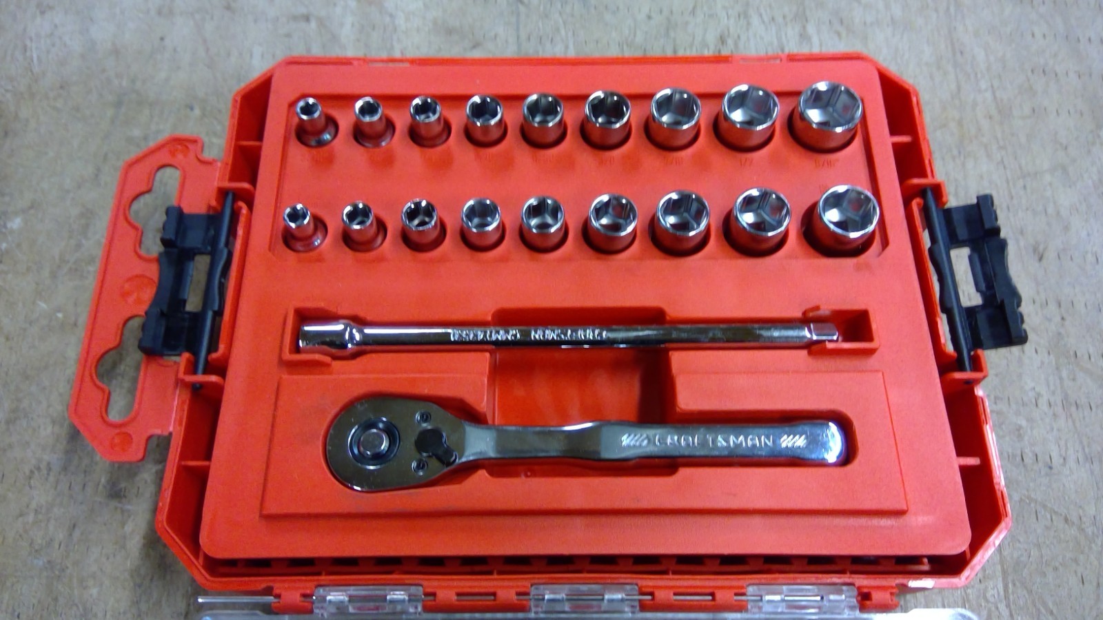 CRAFTSMAN Socket Set SAE / Metric 1/4-Inch Drive 20-Piece