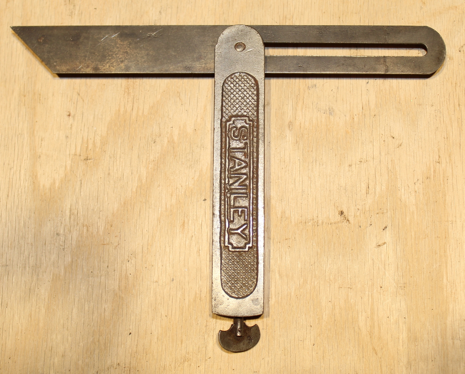 Stanley Steel Square Angle Gauge Set VINTAGE USA 6″ & 8″ No. 12 & 12TS Lot