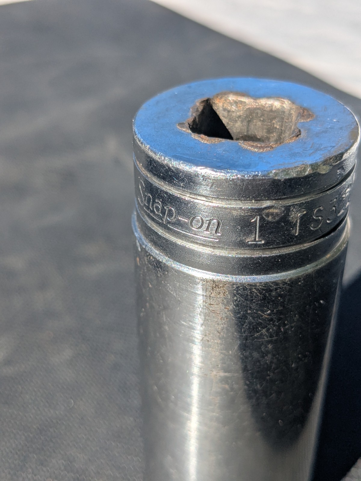 Snap On 1/2″ Drive 1″ 6PT Deep Chrome Socket TS321