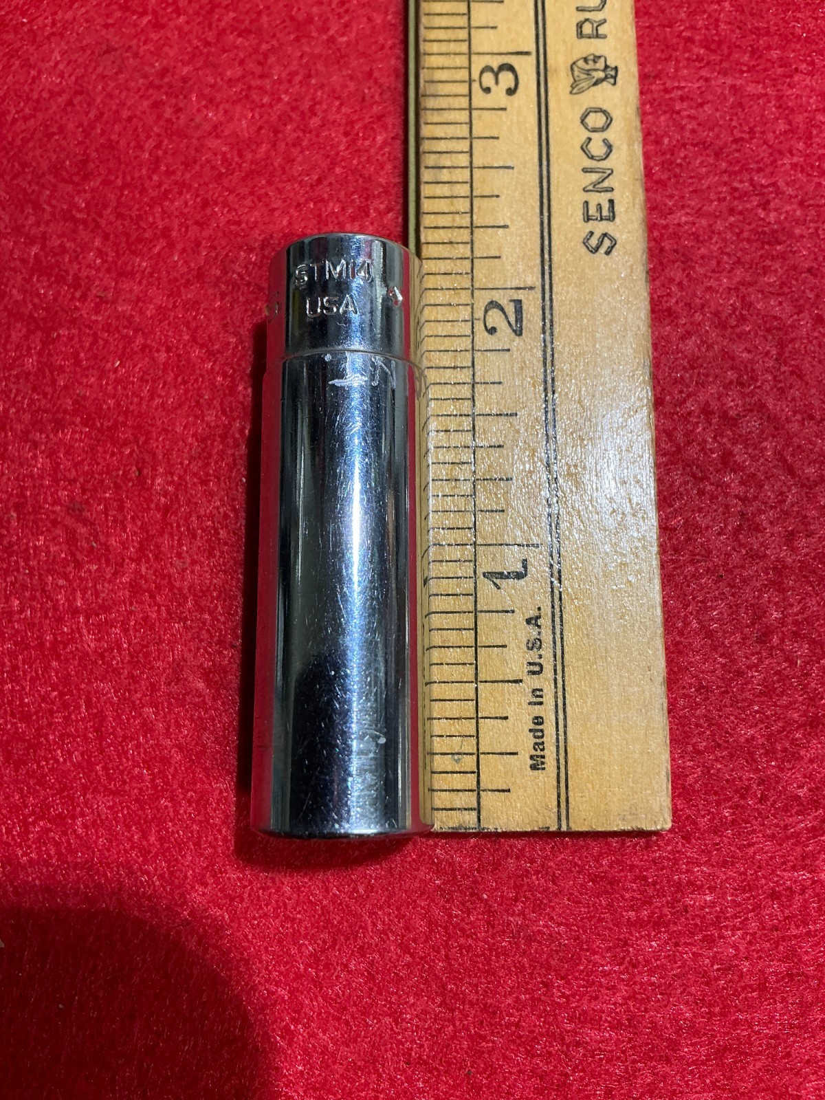 Snap on STM14 7/16 size 1/4″ Drive Deep Socket