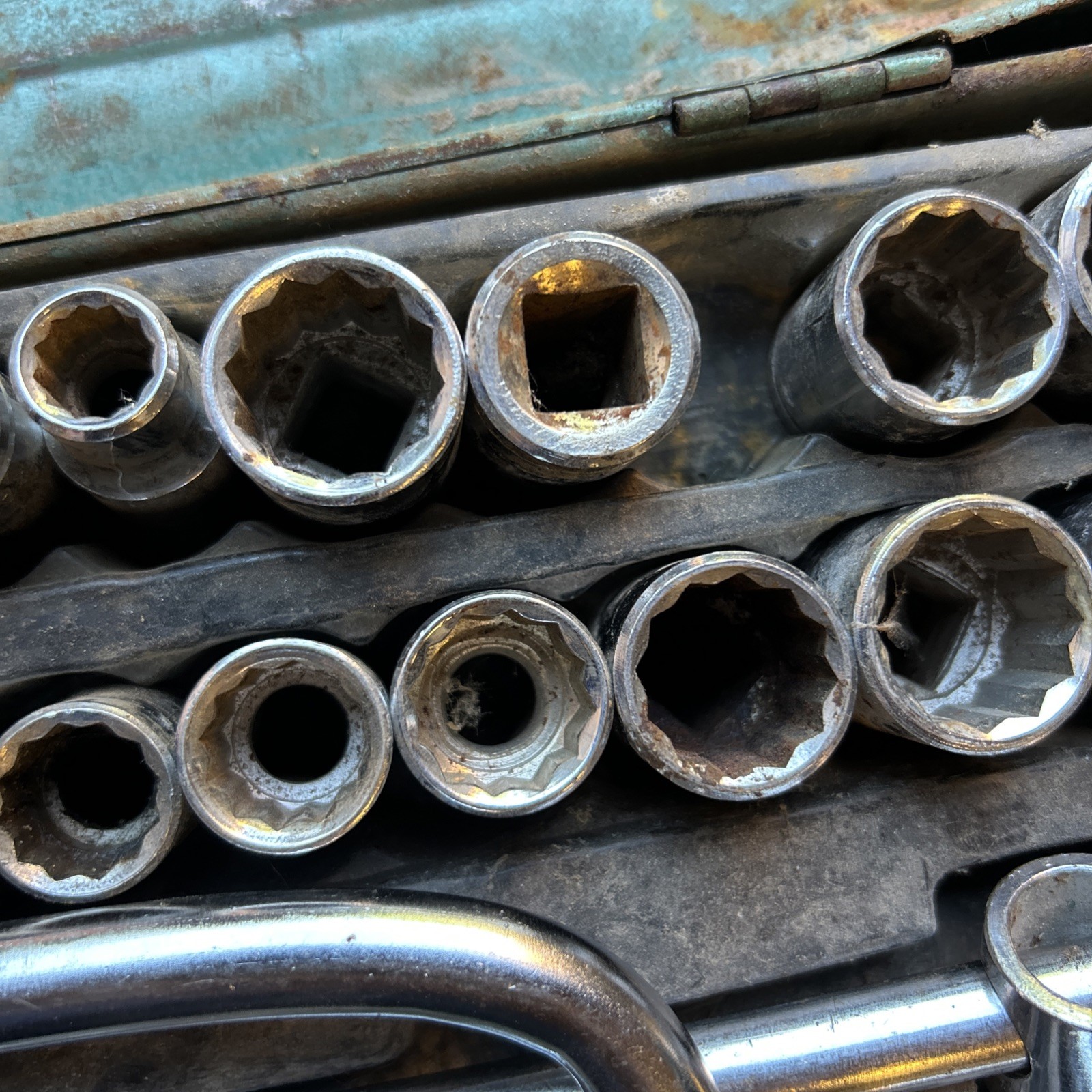 Kamasa Socket Set KT4849 1/2″ Drive 42 Piece Vintage Tools incomplete36 pieces