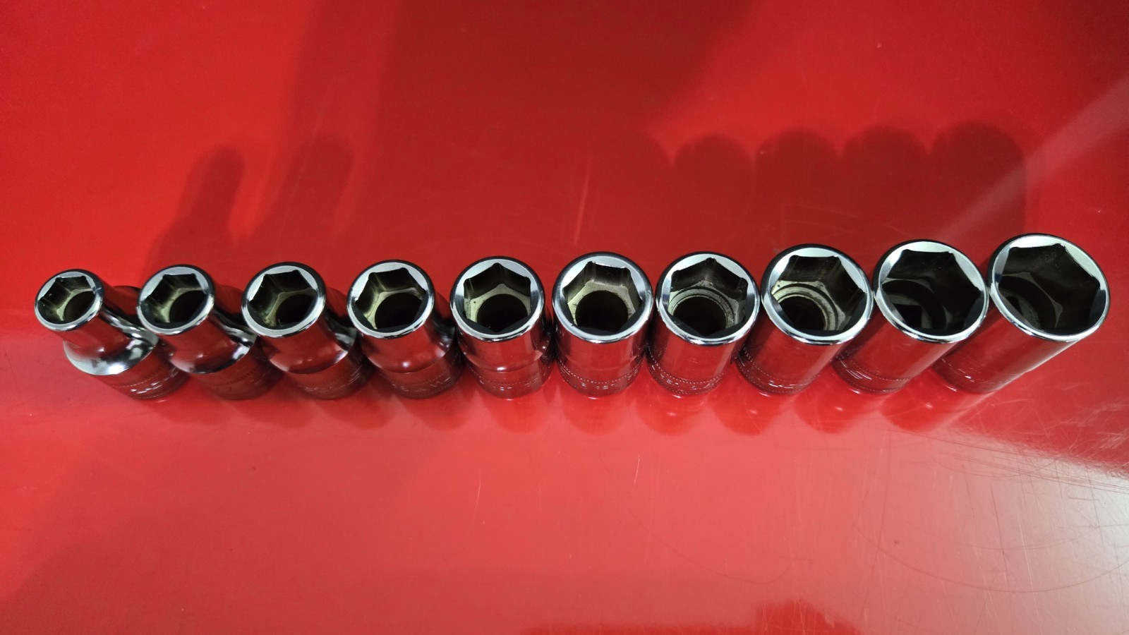 Snap On 310TWMYA 3/8″Dr Socket Set Metric (10mm-19mm)