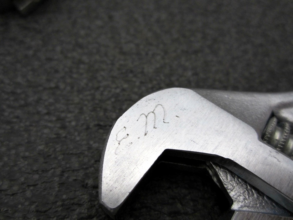 Vintage Crescent 6″ 8″ 10″ Adjustable Wrench Crestoloy Made in USA