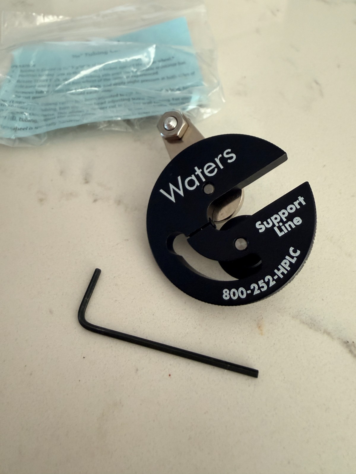 WATERS 1/16in. OD S.S. Tubing Cutter, Modell: Tubing Cutters, Tools