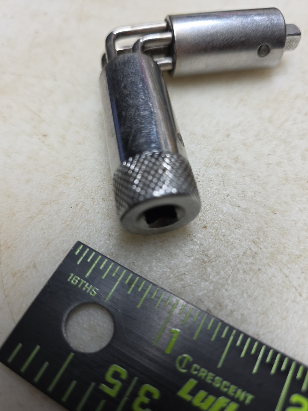 90 Deg Gearless Angle Adapter, 1/4″ Drive