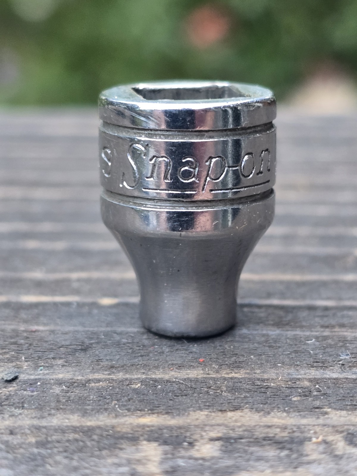 Snap On Tools FS081 3/8″ Drive 6pt Shallow Socket USA 1959