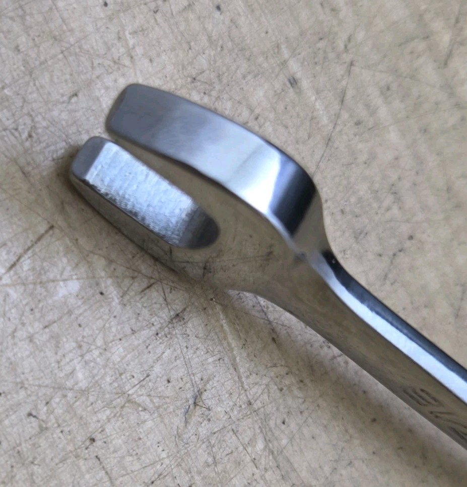 New Snap On VO1214B – 3/8″ X 7/16″ Chrome Double Open End Wrench