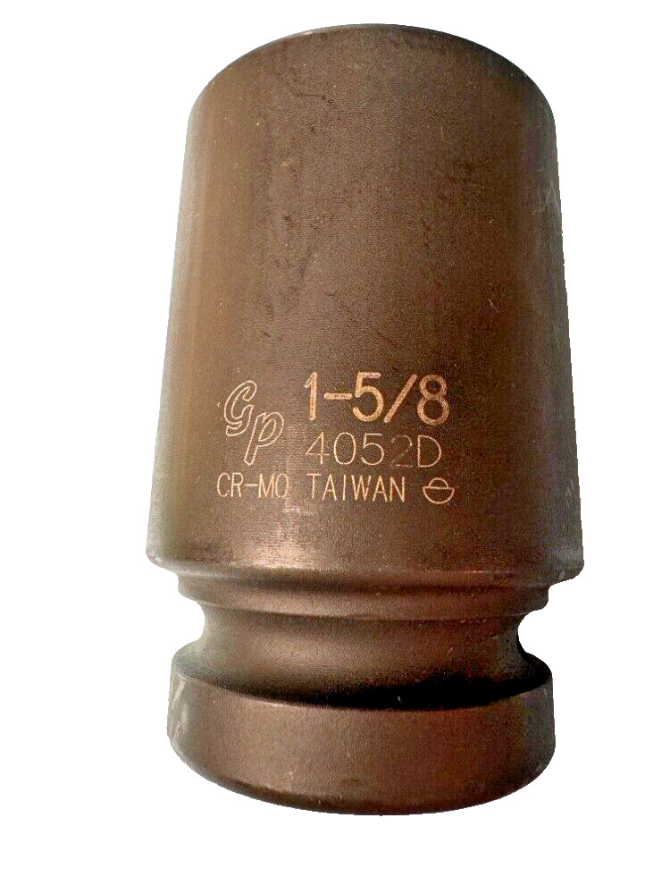 Grey Pneumatic 4052D Deep Impact Socket 1″ Drive x 1-5/8″ Lifetime Warranty