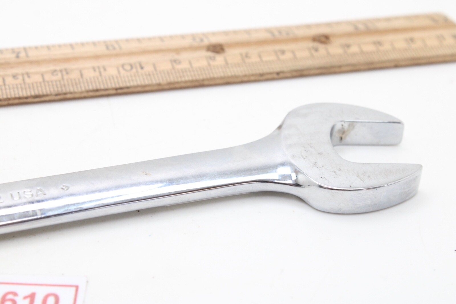 Snap-on Tools VO2022 5/8″ x 11/16″ SAE Chrome Open-end Wrench 7.75″ USA
