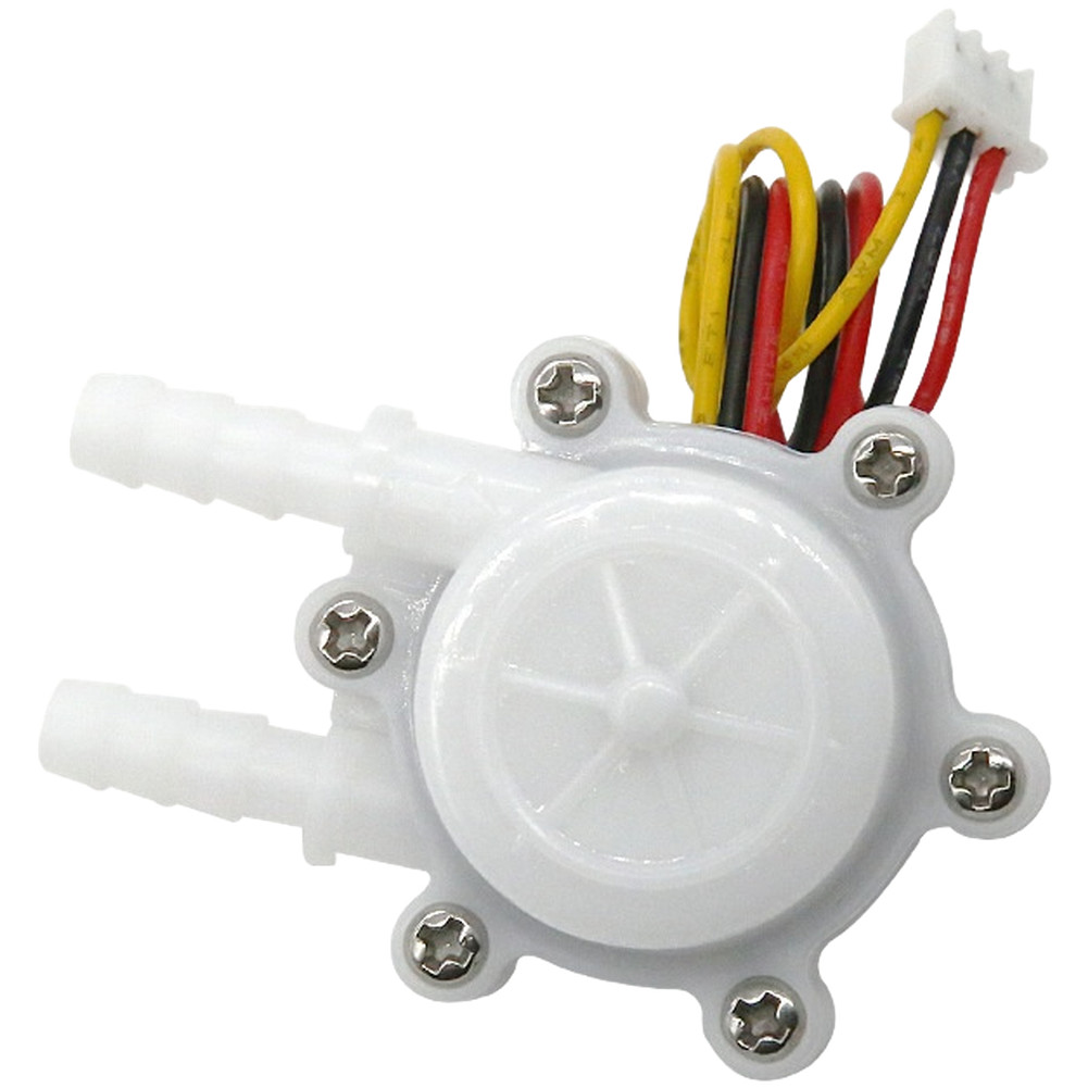 Hall Flow Sensor 2103 for Coffee Machine 7mm with Red Black Yellow Wiring