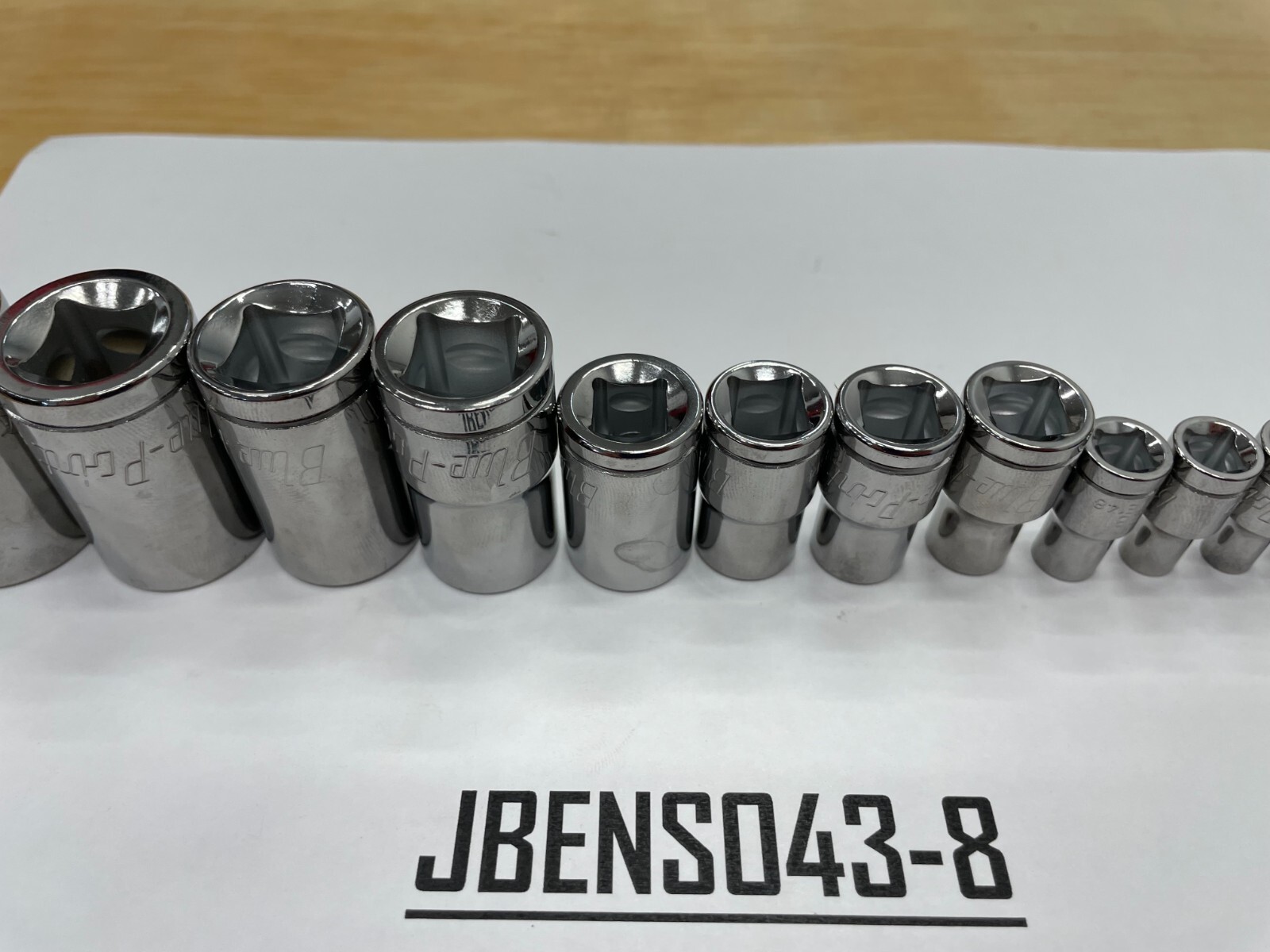 Blue-Point Tools NEW 13pc Mix Drive Chrome Inverted E Torx Socket Set