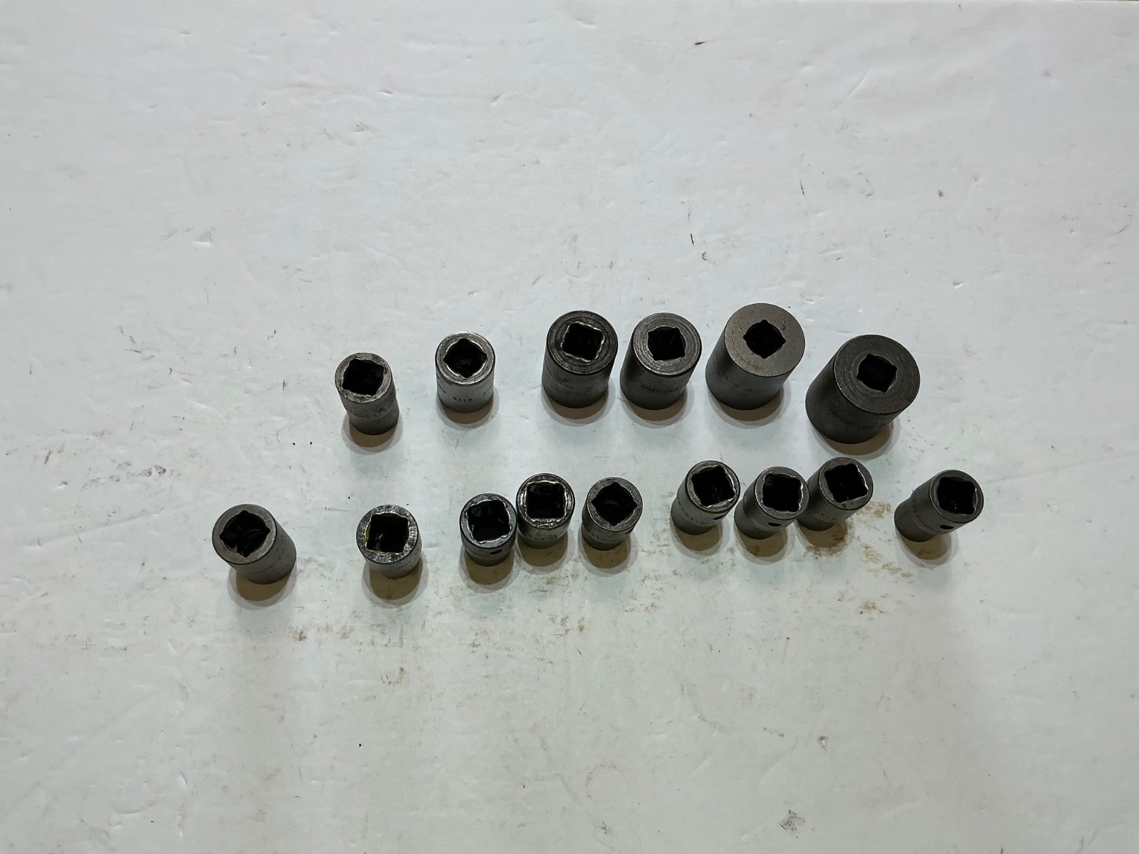 15 asst Apex 1/2″ drive shallow impact sockets 6 and 12 pt all for $25 OBO