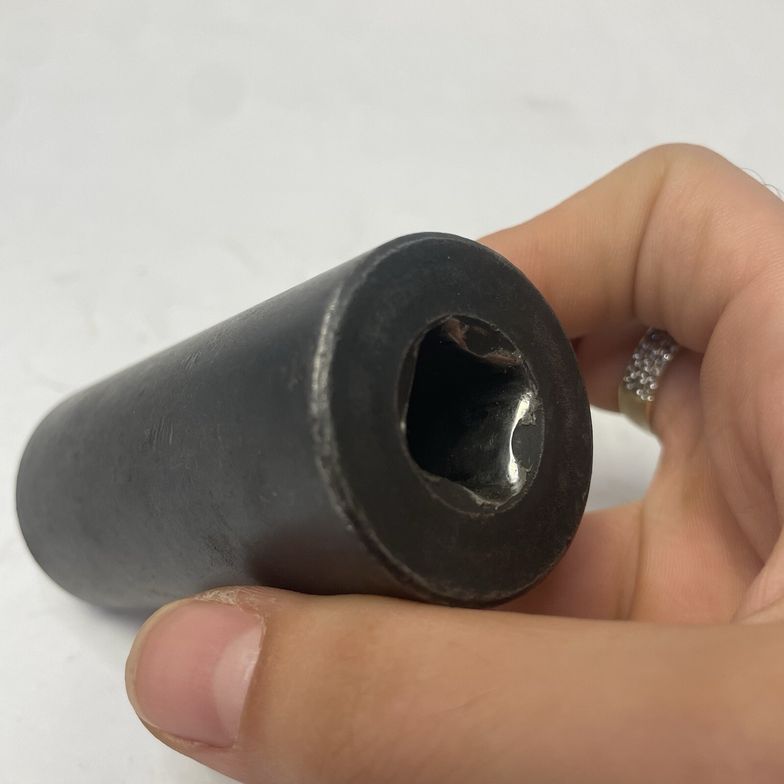 1″ black impact socket – 1/2″ drive black chrome vanadium